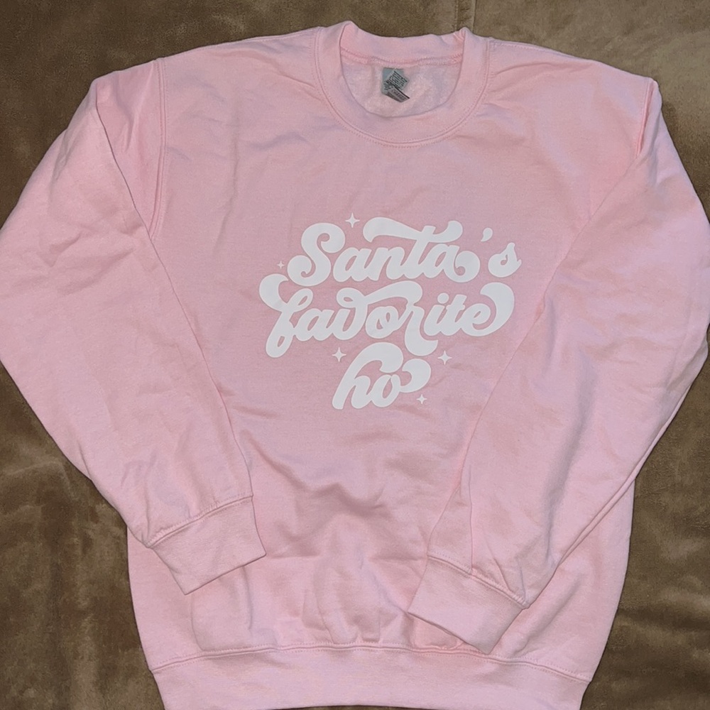 Pink Graphic Sweatshirt